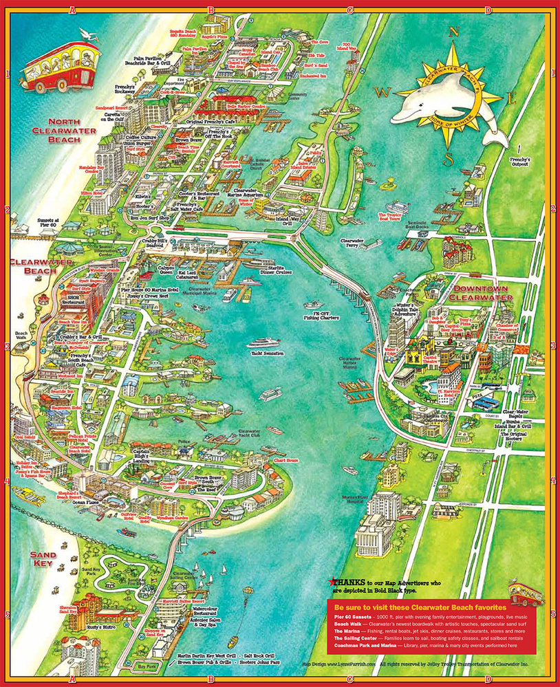 35 Map Of Clearwater Fla - Maps Database Source